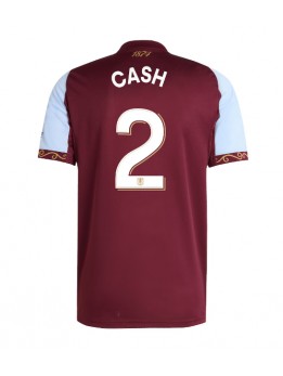 Aston Villa Matty Cash #2 Replika Hemmakläder 2025-26 Kortärmad